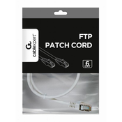 GEMBIRD PP6-3M/W Mrezni kabl/ CAT6 FTP Patch cord 3m white