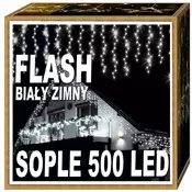 shumee ICICULS FLASH 500 LED ZUNANJA BOŽIČNA GERLANDA fiksne lučke za božično drevo