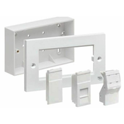 LEVITON Vtičnica 100x50 Hibridna Leviton MMCWDOUNI031 +MMCDGBB44002
