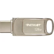 Patriot TAB T560/128GB/USB 3.2/USB-A + USB-C/Stříbrná
