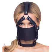 Bad Kitty Head Harness with a Gag Black