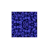 Kašaste perle (seed beads) 4 mm mat tm plava