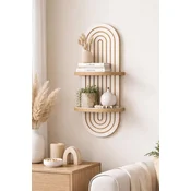 Hanah Home Zidna polica, 20x70x13cm, Bela