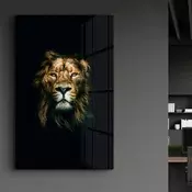 Wallity Dekorativna slika na kaljenom staklu, 46x72cm, Šarena