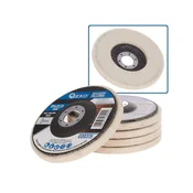 GEKO Polirni disk iz filca, raven, 125x8 mm G00315