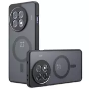 Hibridna maska PureFrost MagSafe za OnePlus 13R - black