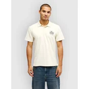 Quiksilver Stretch moška polo majica z dolgimi rokavi bone white