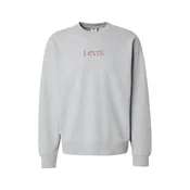 LEVIS ® Majica SUNSET svetlo siva / bordo