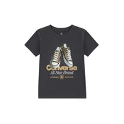 CONVERSE Majica SNEAKER kapučino/antracit/črna/bela