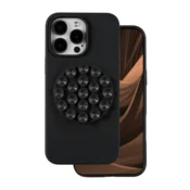 Onasi Octopus silikonski ovitek za iPhone 17 Air - mat liquid črn