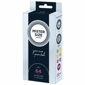 Mister Size – Kondomi 64, 10 kos
