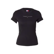 Tommy Jeans Majica črna/bela
