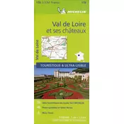 Michelin Schlösser an der Loire 1:150.000