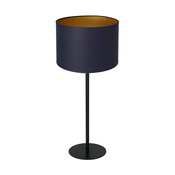 Stona lampa ARDEN 1xE27/60W/230V precnik 25 cm ljubicasta/zlatna