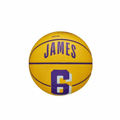 Wilson NBA PLAYER ICON MINI LEBRON, žoga mini, rumena WZ4027701XB3