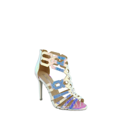 Cut-out holografski visoki sandali Starlight