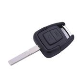 CAR 888 ACCESSORIES Kucište oklop kljuca 2 dugmeta za Opel / Vauxhall crno