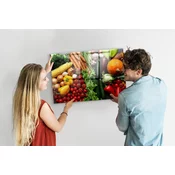 tulup.si Magnetna tabla Sveža zelenjava 90x60 cm