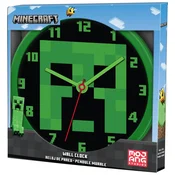 slomart Kids Euroswan Minecraft stenski ura 25 cm
