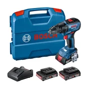 BOSCH PROFESSIONAL akumulatorska bušilica/odvi?ac+3 bateri?e 2.0 Ah +punjac u kucištu GSR 18V-50(06019H5005)
