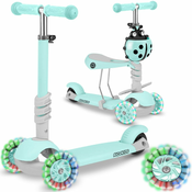 Janshop Ricokids Buggy trikolesni skiro - mint, (21634711)