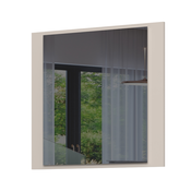 Hom`in STENSKO OGLEDALO, 76/70/3 cm steklo, leseni material