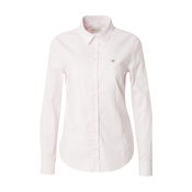 Gant za ženske. 4300141 Raztegljiva srajca Slim Fit Oxford roza barve (34), Bombaž, Dolg rokav