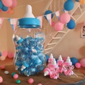 Komplet min stekleničk za dojenčke za Baby Shower