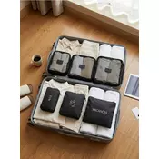 Sinsay - Set putnih organizatora 6 pack - crno