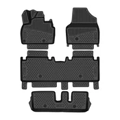 Rubber car mats Kia EV9 2023- (7 seats)