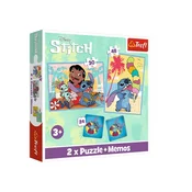 Puzzle + Memos 2in1 Lilo in Stitch, Happy Day Trefl 93585