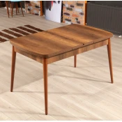 Hanah Home Trpezarijski sto Barok 132x80x78,5cm Orah