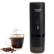 slomart Adler AD 4400 prenosni aparat za kavo, 7500mAh, 20 BAR, USB