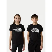 THE NORTH FACE Funkcionalna majica Teen Easy  črna / bela