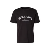 Jack & Jones Premium Majica JPRBLATOMMY črna / bela