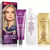 Wella Wellaton Intense permanentna barva za lase z arganovim oljem odtenek 10/81 Ultra Light Ash Blond 1 kos