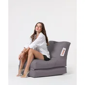 Atelier del Sofa Lazy bag Siesta Sofa Bed Pouf Fume, siva