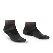 Bridgedale Hike Midweight Performance Ankle nogavice, graphite/orange (M)