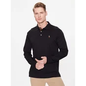Polo Ralph Lauren Polo majica 710671785002 Črna Slim Fit