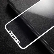 Zastitno staklo 3D FULL COVER za iPhone X belo