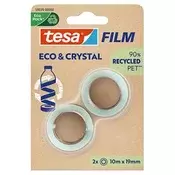 Ljepljiva traka, 19 mm x 10 m, TESA Eco&Crystal, prozirna 59035-00000-00