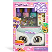 Martinelia My Best Friends Nails & Tattoo set za otroke 3+