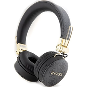 Guess Bluetooth on-ear headphones GUBH704GEMK black 4G Metal Logo (GUBH704GEMK)