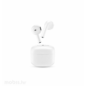 CellularLine Music Sound Swag Slušalke z mikrofonom Brezžična V ušesu Klici/glasba Bluetooth Bela (BTMSTWSSWAGW)
