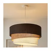 Brilagi - Luster na sajli TRIO 3xE27/60W/230V, precnik 60 cm, braon/bež/bela