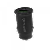 Auto punjac Teracell Evolution TC-10 PD 20W, USB QC3.0 15W sa lightning kablom crni