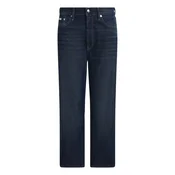Calvin Klein Jeans Kavbojke temno modra