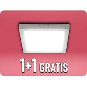 LED plafonsko svetlo LED/6W/230V 3000K 12x12 cm belo