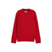 TOMMY HILFIGER Pulover rdeča