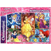 Clementoni - Puzzle Disneyjeva princesa: Pravljični svet - 100 kosov